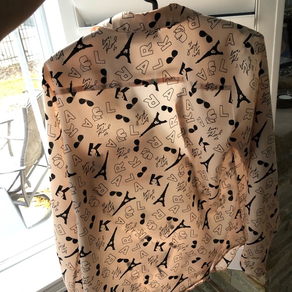 Karl Lagerfield Blouse - Picture 9 of 12
